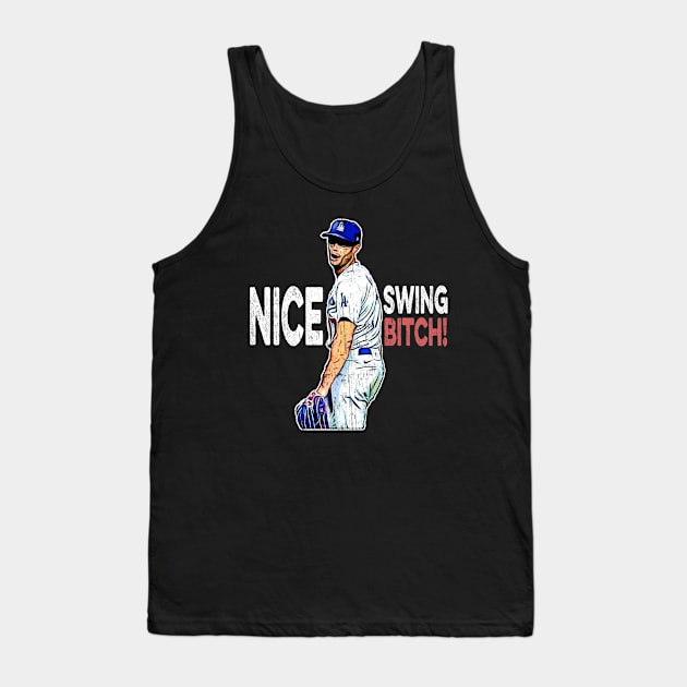 Joe Kelly - Nice Swing B*tch Funny Tank Top by Redmart